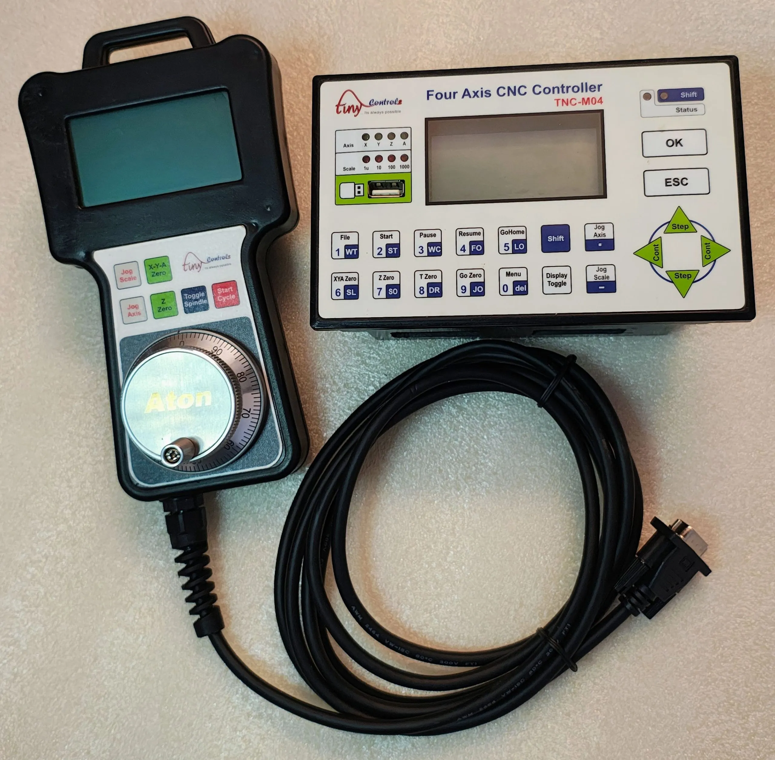 TNC-M04: 4 Axis CNC Controller